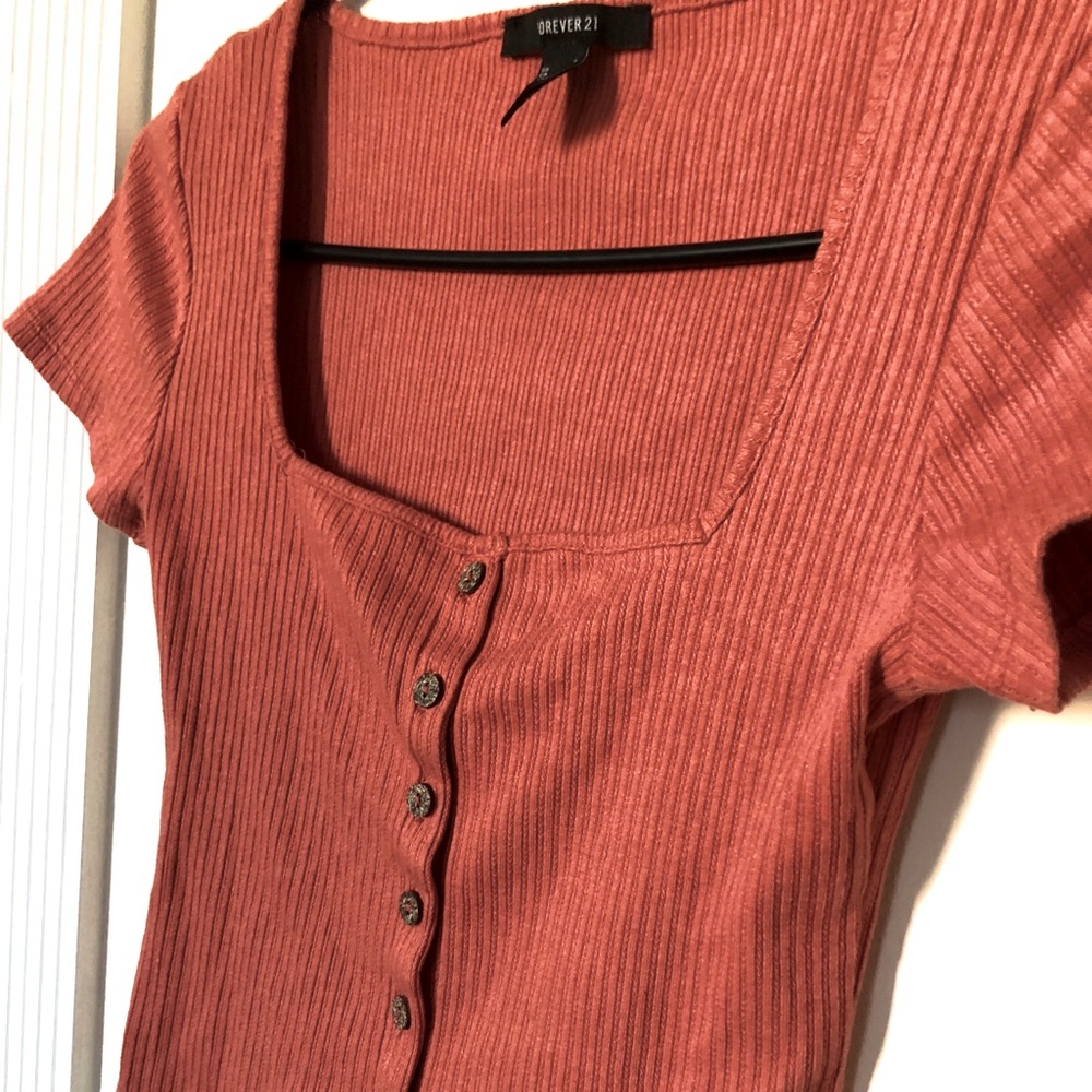 Coral Button Down!